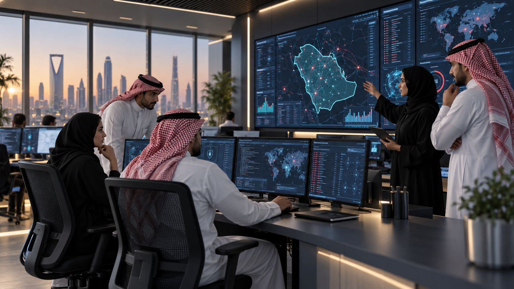 اهم وظائف الأمن السيبراني في السعودية 2026: أهم المسميات والمهارات وكيف تبدأ