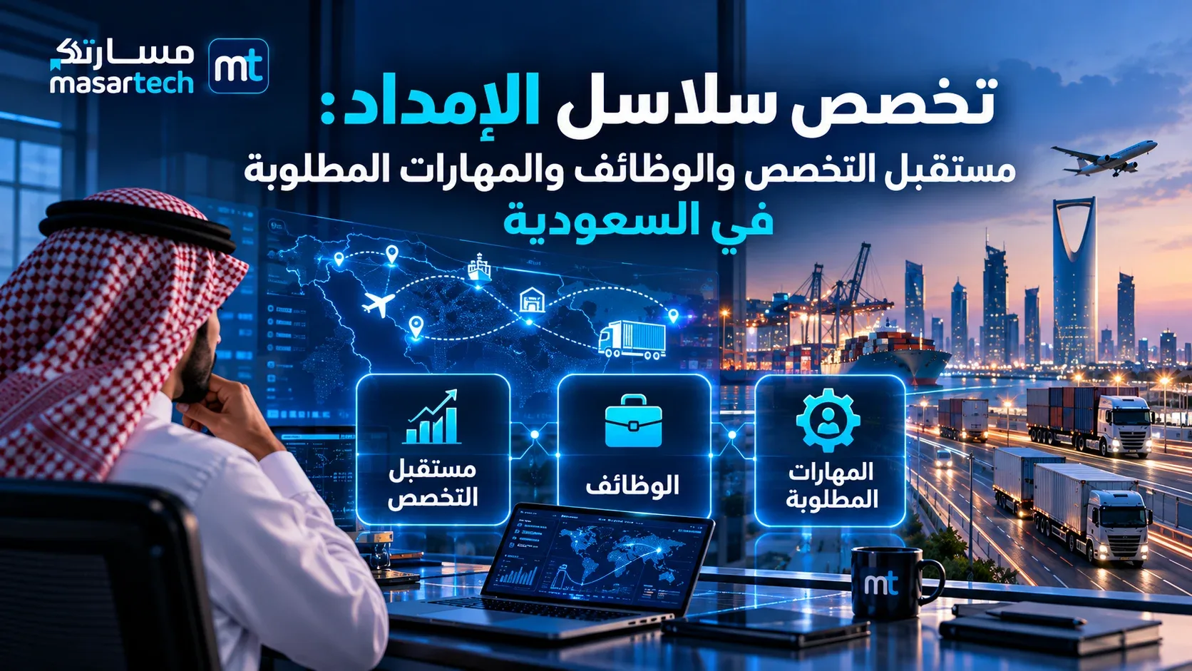تخصص سلاسل الإمداد: مستقبل التخصص والوظائف والمهارات المطلوبة في السعودية